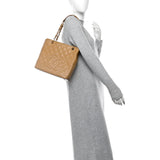00038 Chanel Petite Timeless Tote Quilted Calfskin Beige + Chanel Wallet Bundle