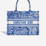 00039 Christian Dior Toile de Jouy Book Tote Medium
