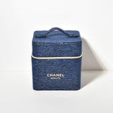00024 Chanel Beauty GWP Cosmetic Case Blue