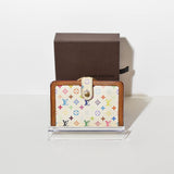 0001 Louis Vuitton Murakami Kiss Lock Wallet