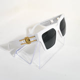 GL006 Versace White Sunglasses