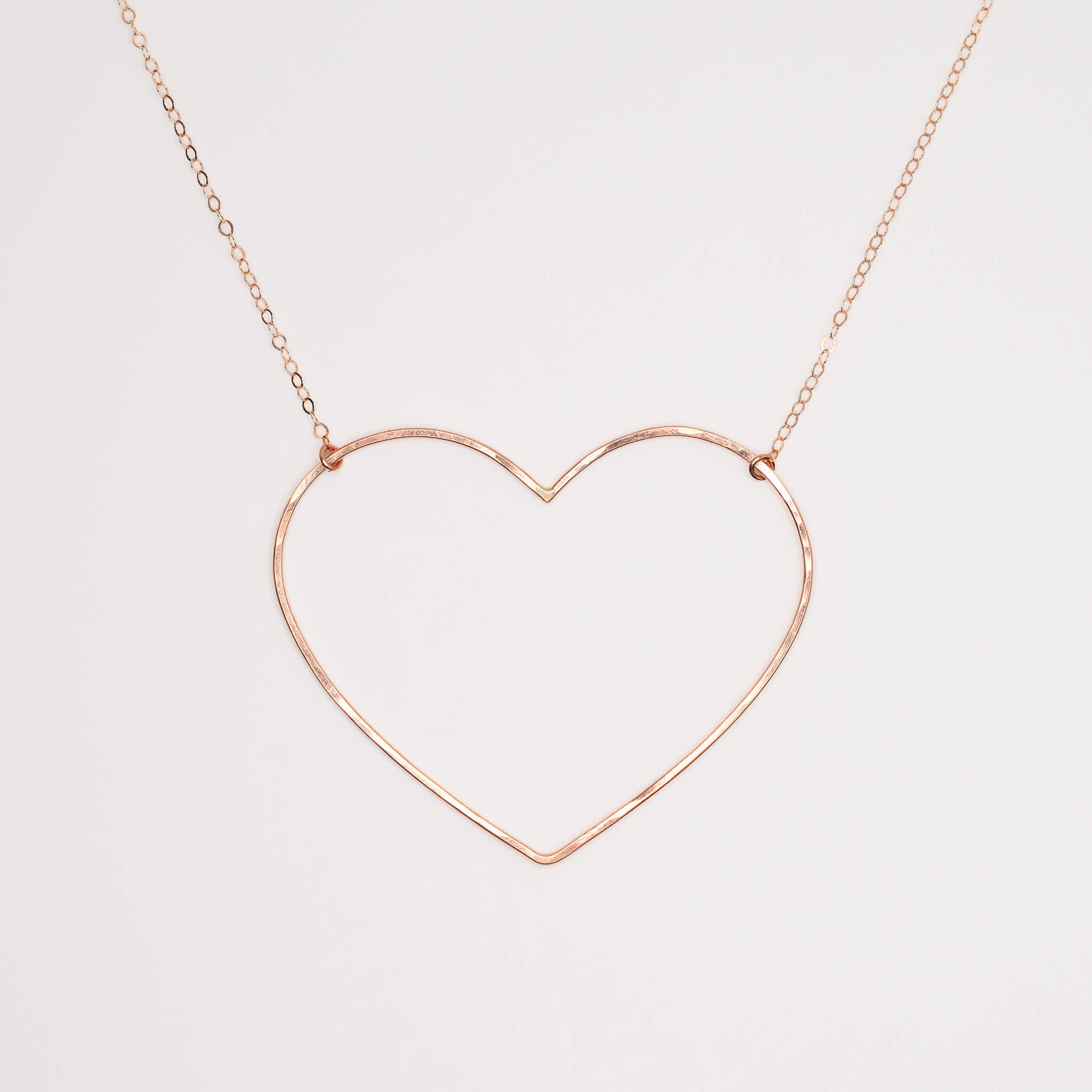 Emily Large Open Heart Necklace