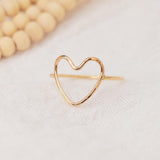 Open Heart Ring