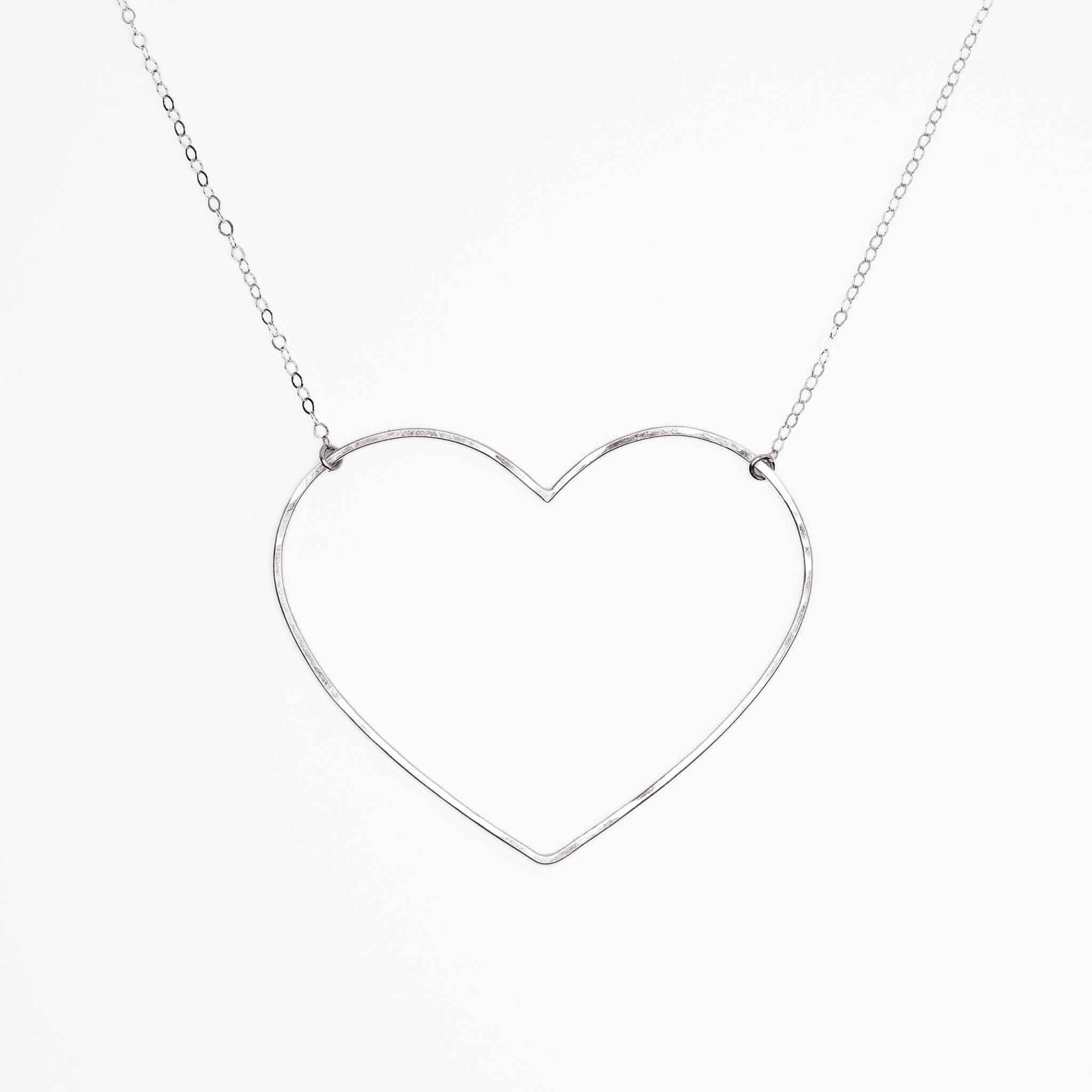 Emily Large Open Heart Necklace