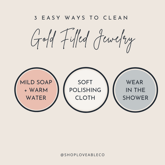 3 Easy Ways to Clean Your Gold Fill Jewelry