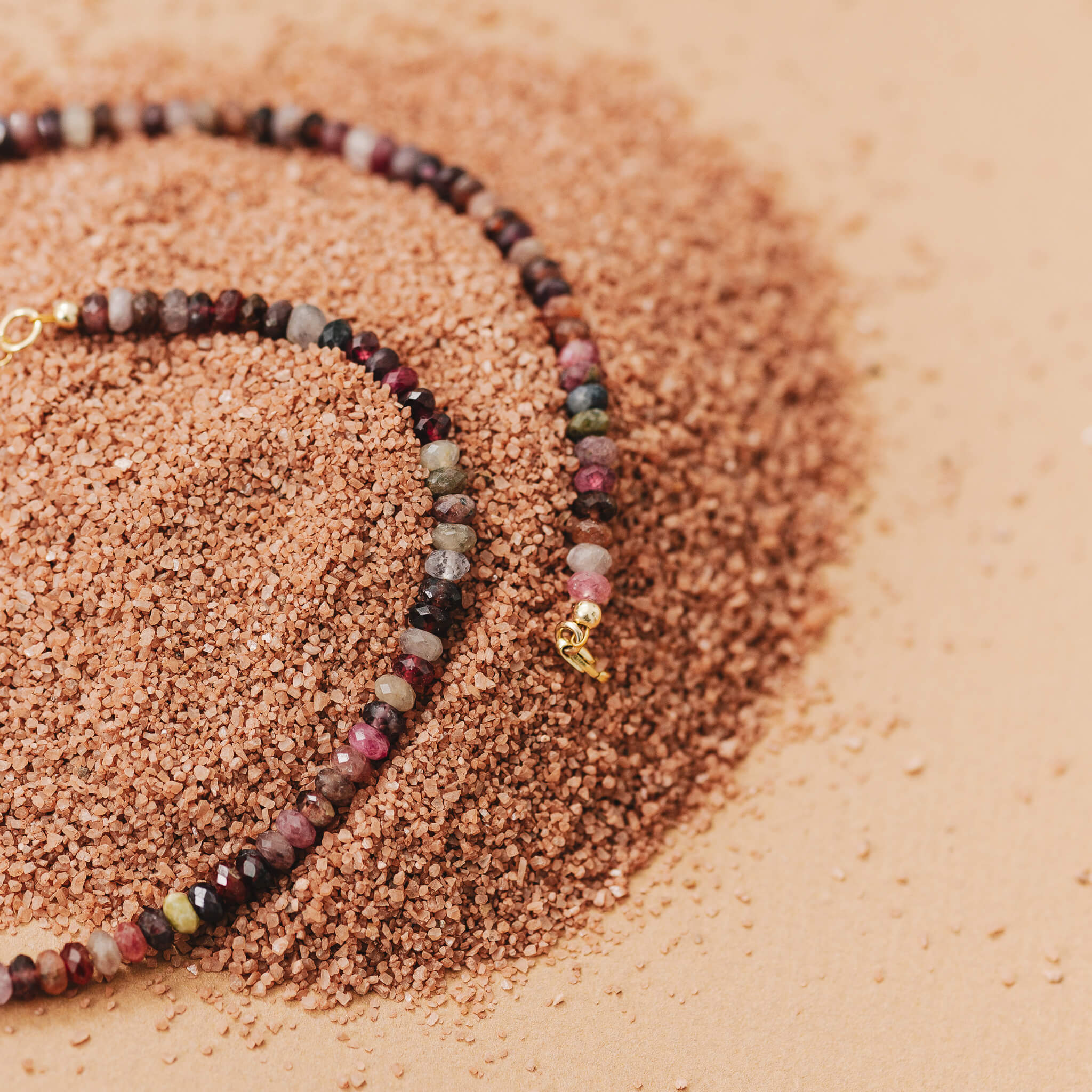 loveable-pink-tourmaline-beaded-necklace