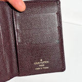 Louis Vuitton Pocket Organizer Epi Burgundy