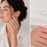 Squiggle Threader Earrings