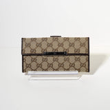 00012 Gucci Canvas GG Wallet