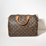 0002 Louis Vuitton Speedy 30 Monogram Canvas