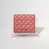 00027 Bvlgari Pink Compact Wallet