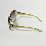 GL009 Miu Miu Green/ Clear Sunglasses