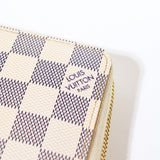 00035 Louis Vuitton Damier Azure Zippy Wallet