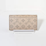 00037 Louis Vuitton Monogram Mahina Iris Wallet NM Galet