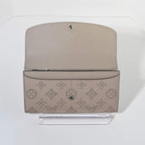 00037 Louis Vuitton Monogram Mahina Iris Wallet NM Galet