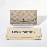 00037 Louis Vuitton Monogram Mahina Iris Wallet NM Galet