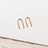 Paperclip Threader Earrings Set | Gold