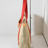 Louis Vuitton Canvas Antigua Cabas Tote MM Khaki