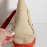 Louis Vuitton Canvas Antigua Cabas Tote MM Khaki