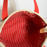 Louis Vuitton Canvas Antigua Cabas Tote MM Khaki