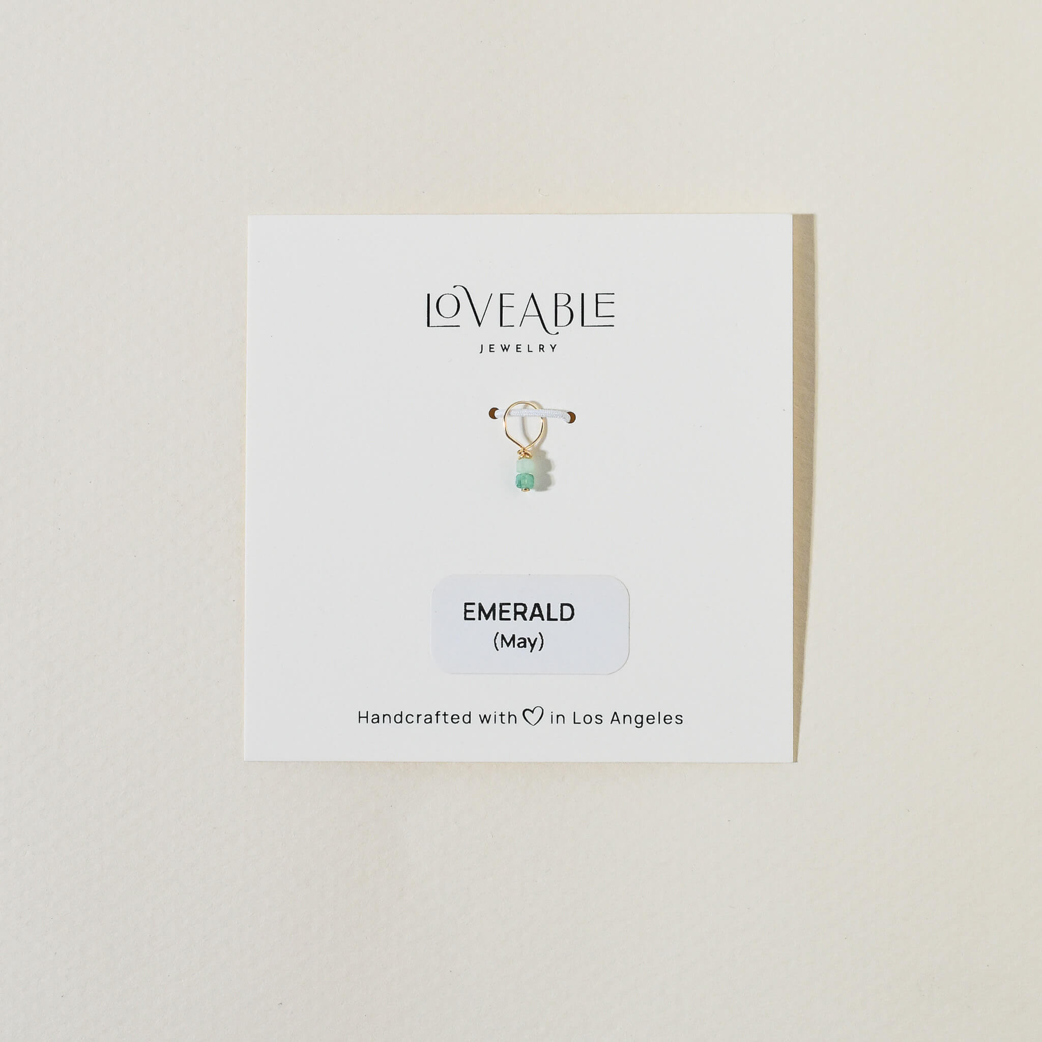 Mini Birthstone Charm