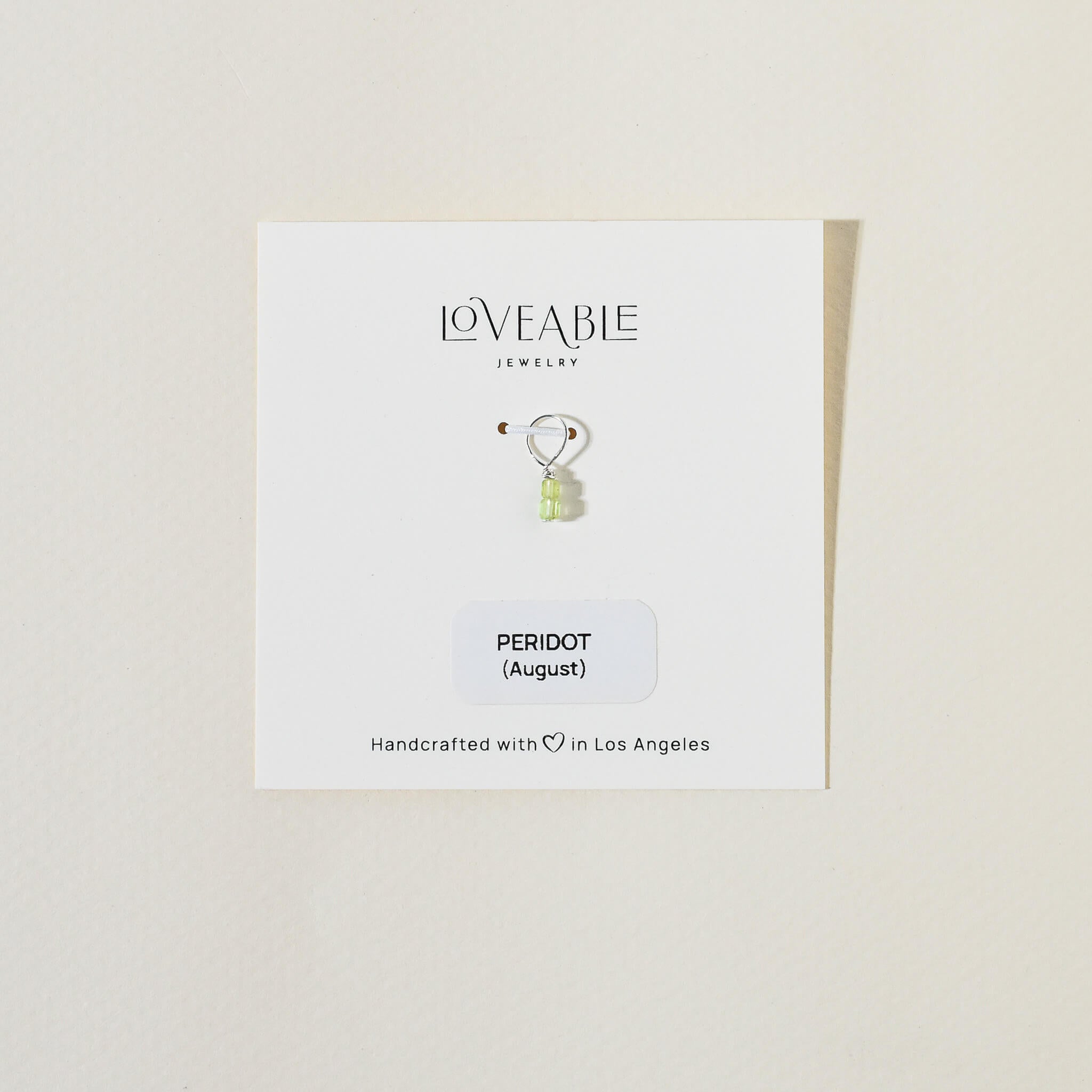 Mini Birthstone Charm