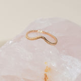 Chevron Sparkle Ring