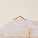 Chevron Sparkle Ring