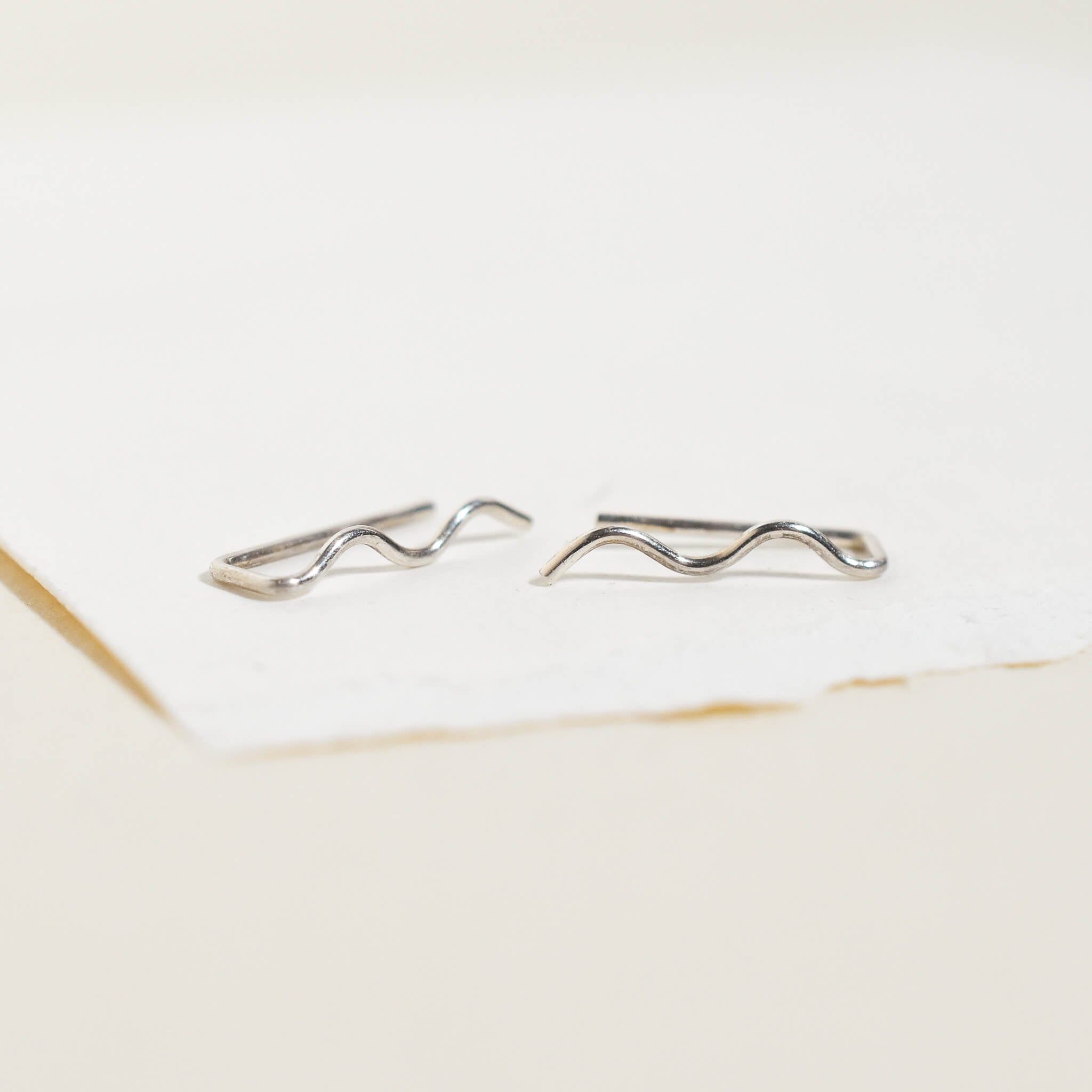 Squiggle Threader Earrings