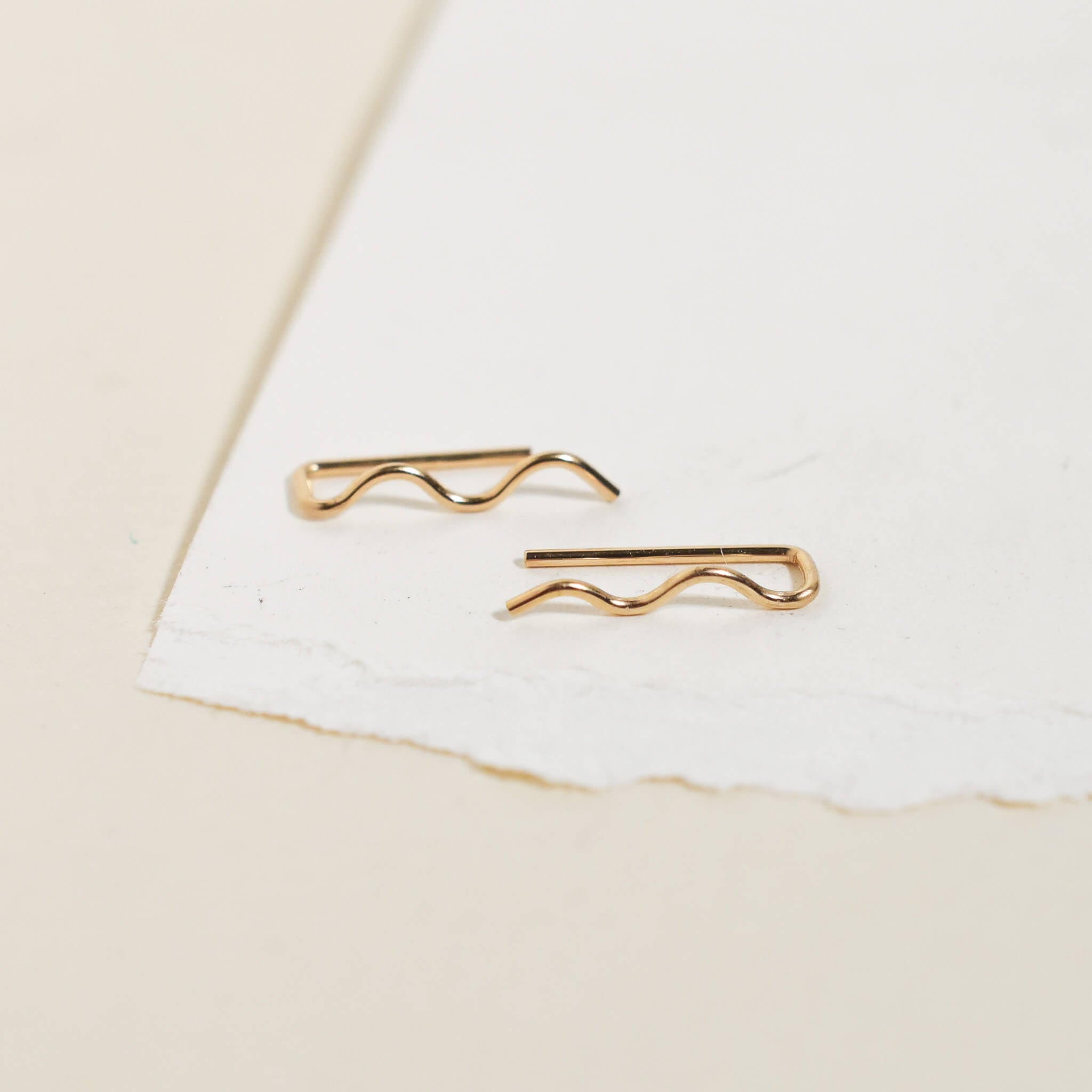 Squiggle Threader Earrings