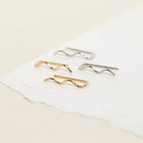 Squiggle Threader Earrings