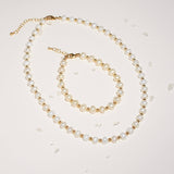 Dorothea Pearl Set | Gold