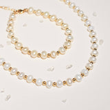 Dorothea Pearl Set | Gold