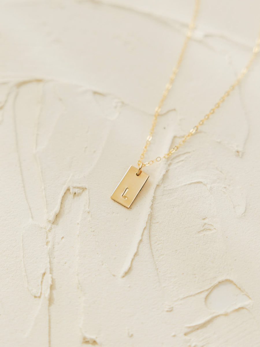 Personalized Initial Pendant