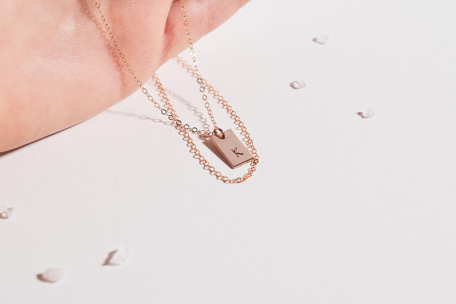 Personalized Initial Pendant