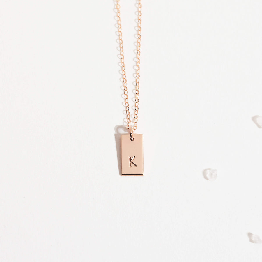 Personalized Initial Pendant