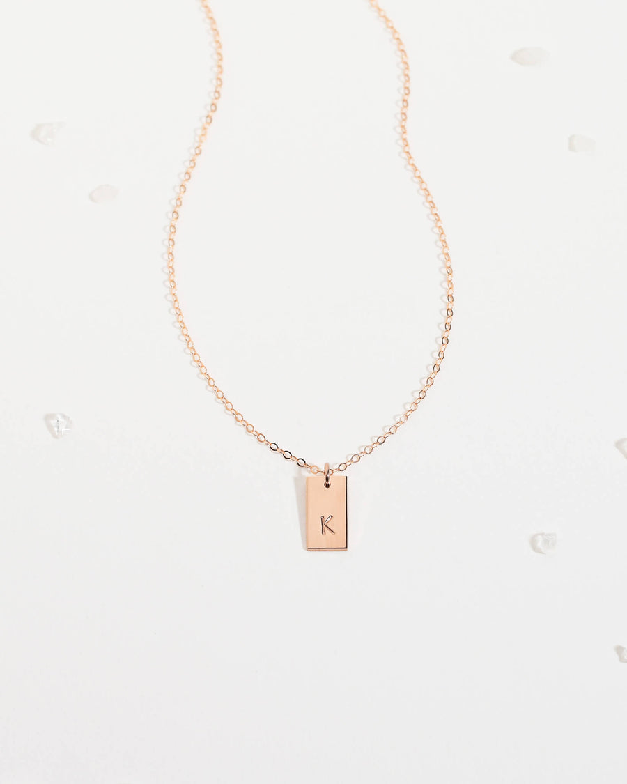 Personalized Initial Pendant