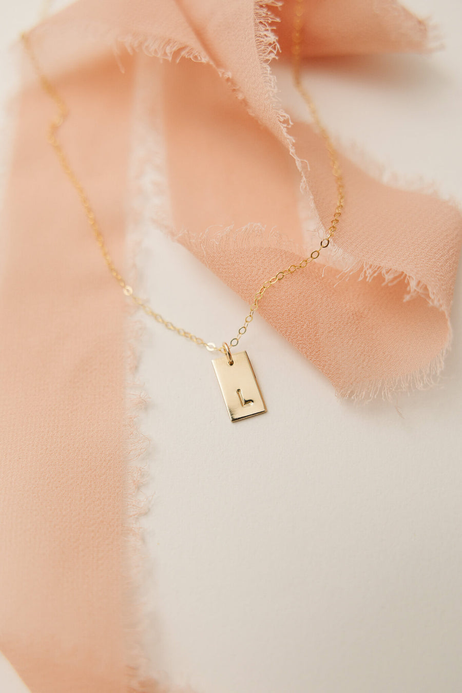 Personalized Initial Pendant