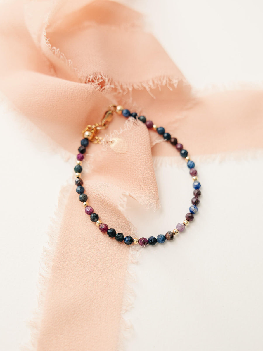 Ruby Sapphire Bracelet