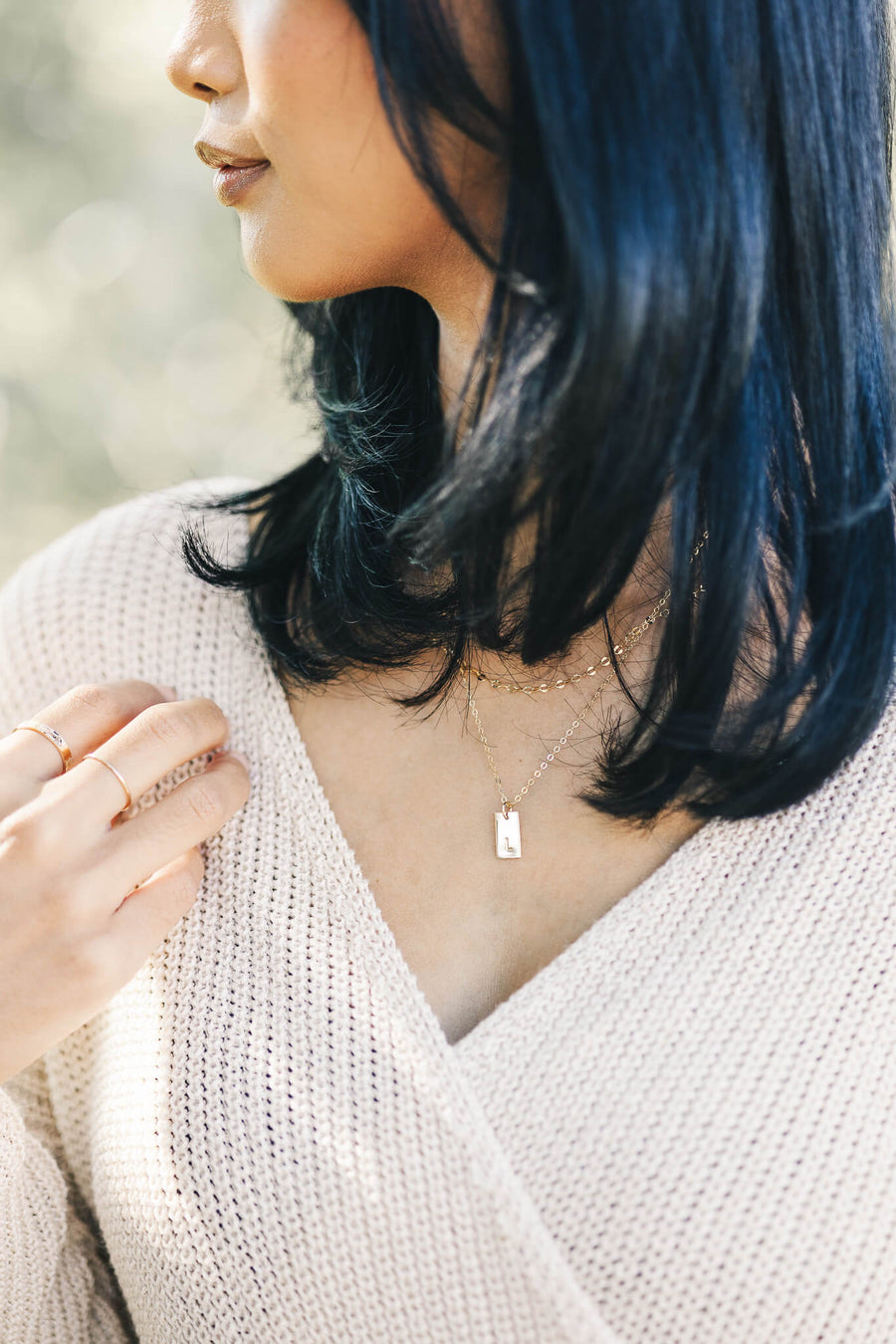 Personalized Initial Pendant