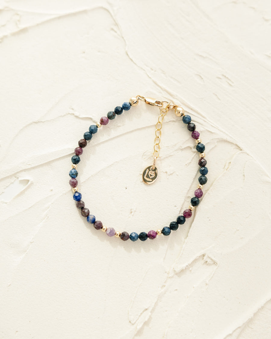 Ruby Sapphire Bracelet