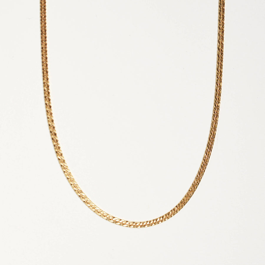 Golden Hour Herringbone Chain