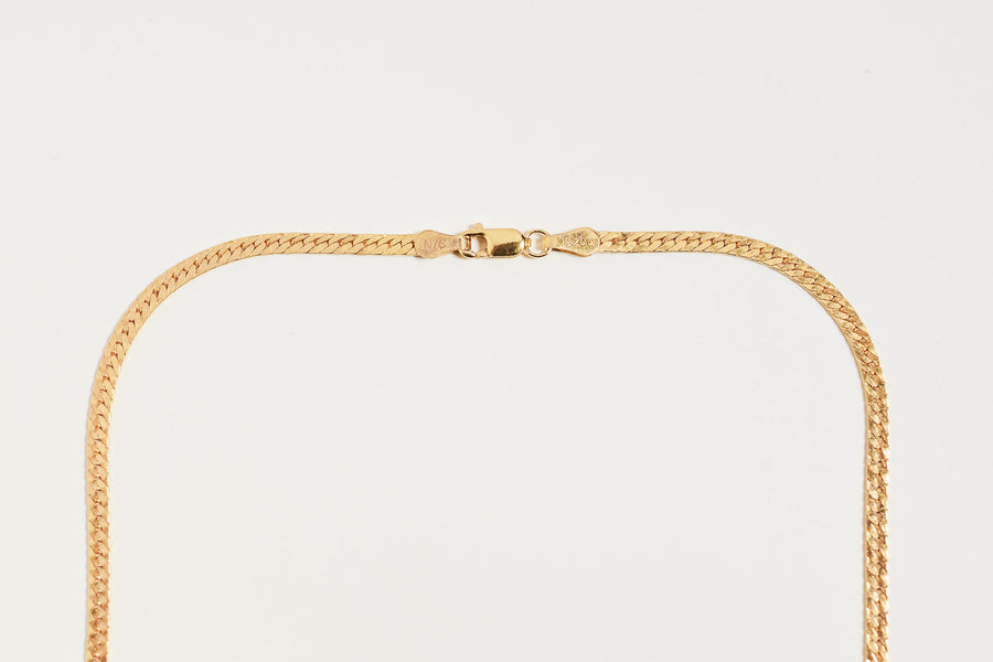 Golden Hour Herringbone Chain