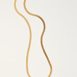 Golden Hour Herringbone Chain