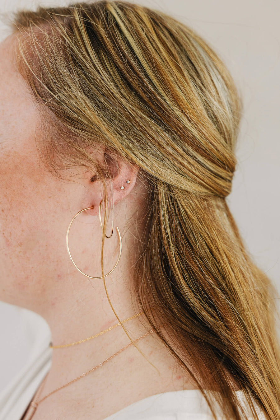 Large Luxe Hoops