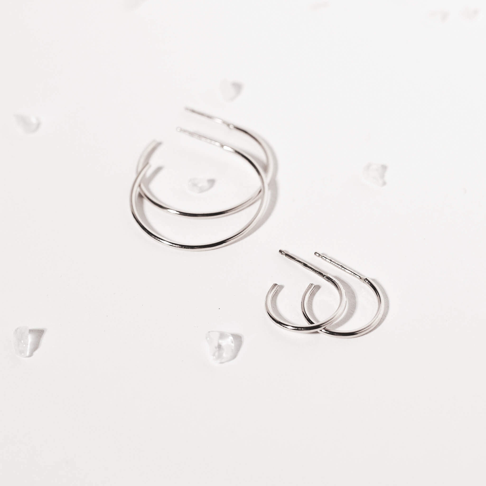 Medium Luxe Hoops