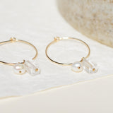 5 Way Charm Hoop Set