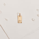 Slice of Sunshine Rectangle Charm