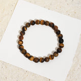 Tiger's Eye Mens Bracelet