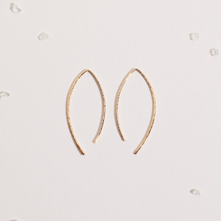 Large Arc Earrings